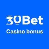 30bet casino bonus